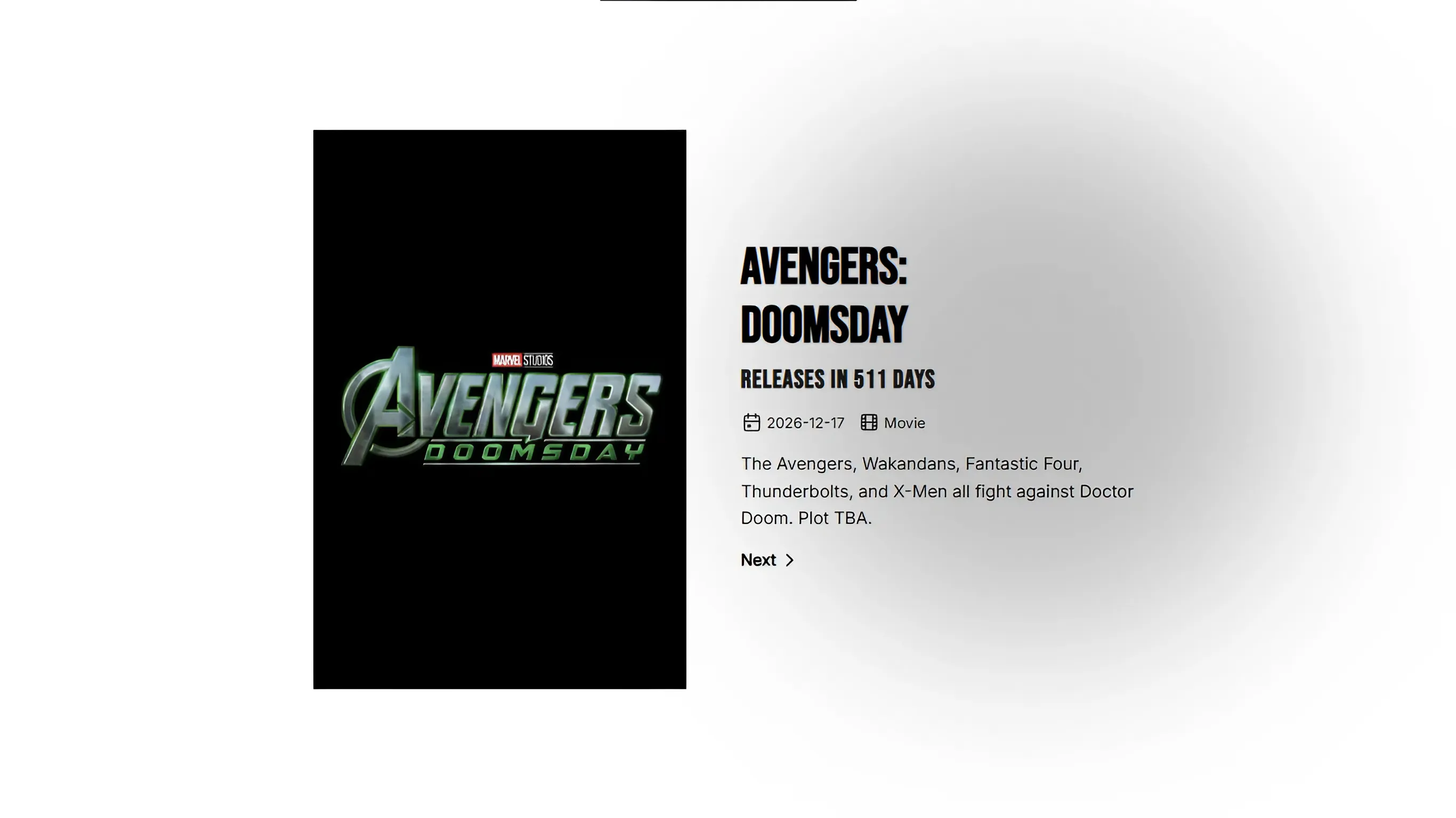 Proyecto Next MCU. Website.