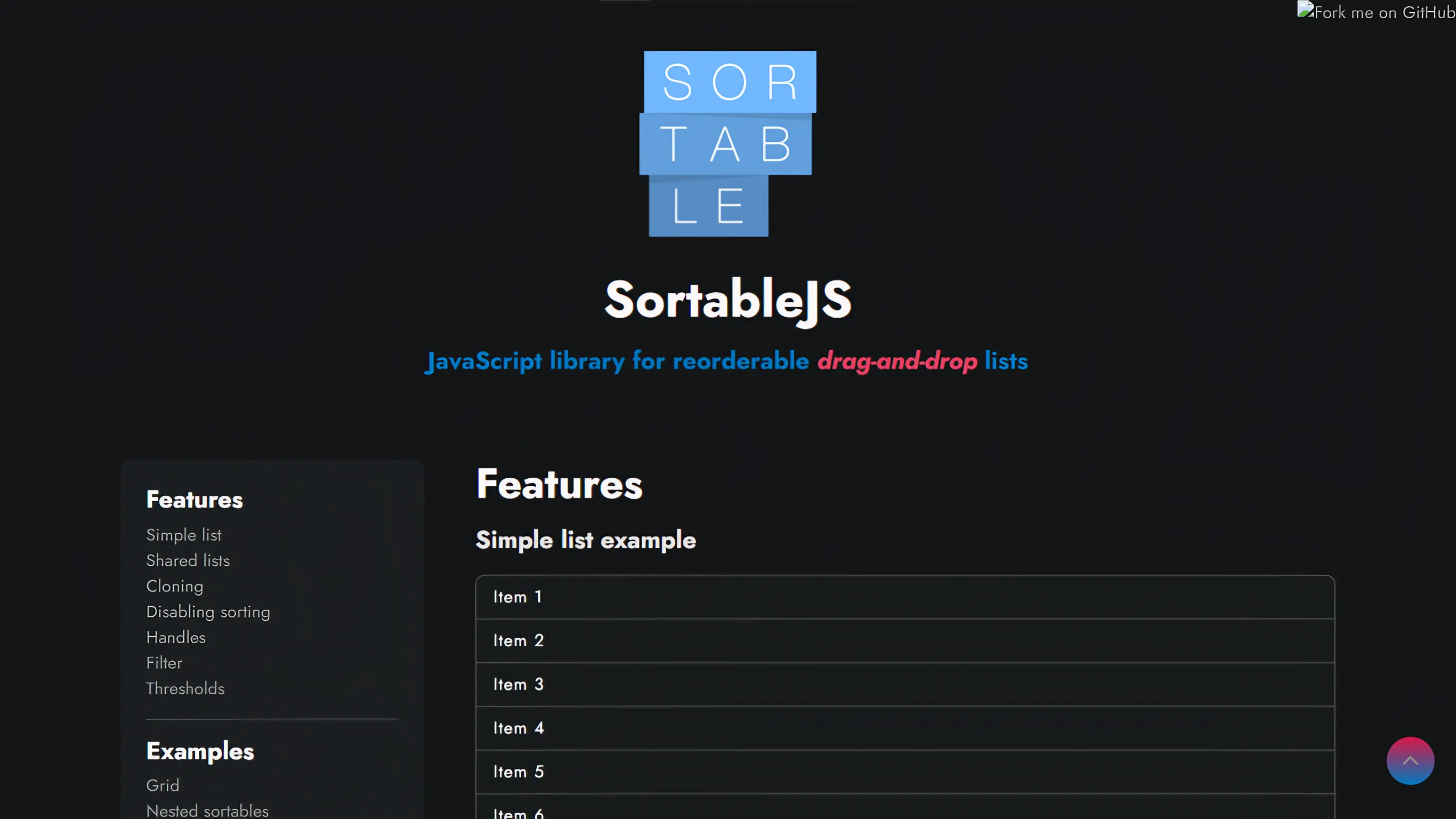 Proyecto Sortable JS. UI & UX.