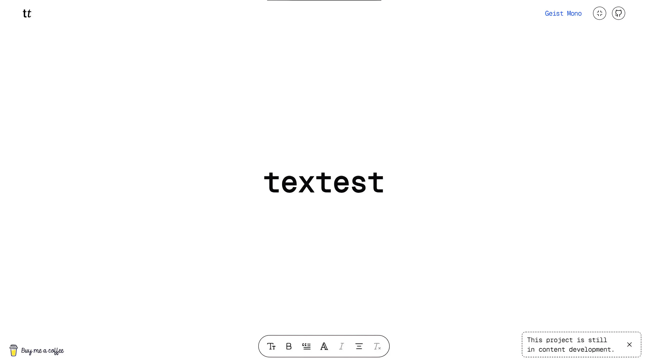 Proyecto Textest. Webapp.